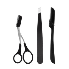 Brow Mastery, aparat de ras pentru sprâncene pentru o conturare precisă și o îndepărtare precisă a părului, kit durabil pentru sprâncene cu