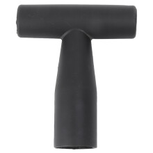 T Grip Shovel Handle, Non Slip Digging Rakes Easy to Use Durable Plastic Strong Lightweight T Handle for Snow Shovels, Effort Saving Ergonomically Des