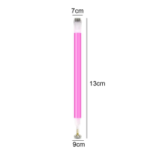Floral Design Magnetic Manicure Tools, Dual Headed Line & Flower Pattern Creations For Special Cat Eye Gel Effects, Professional Salon Quality And