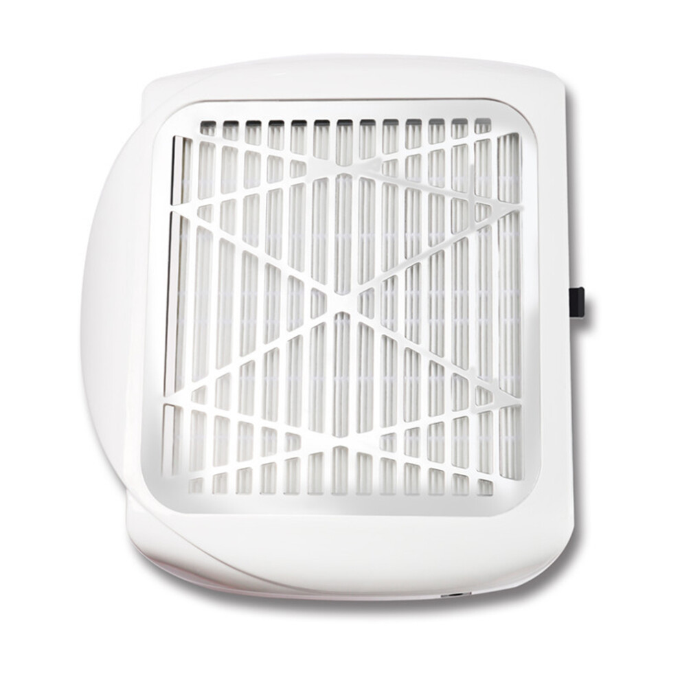 Nail Dust Collector For Acrylic Nails, Reusable Filter 60W Vacuum Fan Extractor With User-Friendly Interface, Portable And Durable Design For Gel 9138057726589