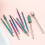 Broca elétrica para manicure, para unhas de gel acrílico, universal de 8,1 cm (3/32 polegadas), broca de segurança para cutículas, conjunto 5