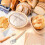 Bread Baking Set 8Piece  Includes 2 Proofing Baskets, Dough Scraper, Whisk, Knife, Brush 5