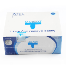 Lingettes dissolvantes pour vernis à ongles gel, économiques et faciles à utiliser, emballées individuellement, hydratantes.