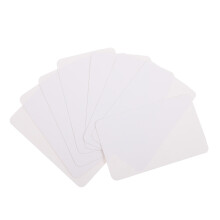 400Stk Doppelseitige Weiße Blanko Karten Ideal Für DIY Und