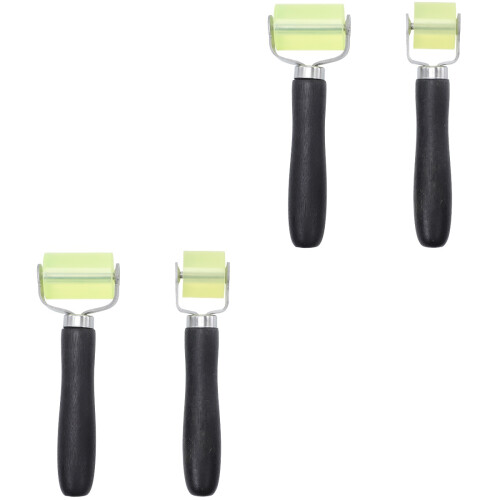 4Pcs Durable Wallpaper Flatten Roller Wheel for Sticker and Car Use 2