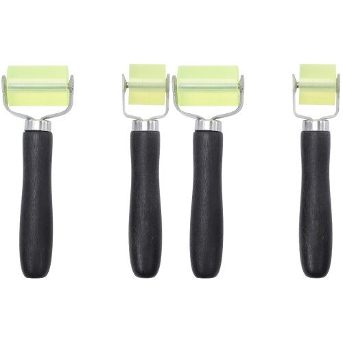 4Pcs Durable Wallpaper Flatten Roller Wheel for Sticker and Car Use 1