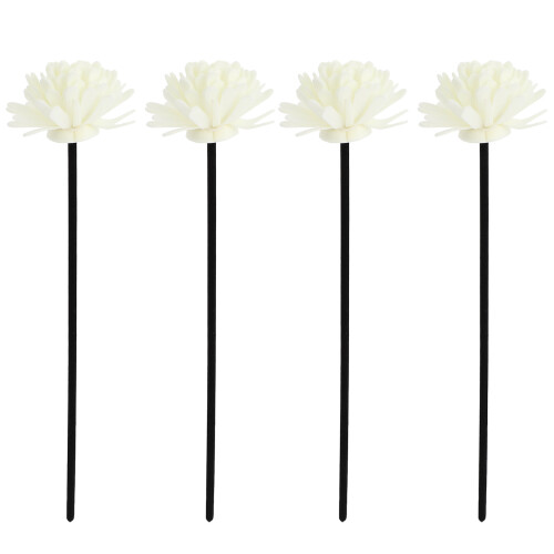 8St Diffuser Sticks Bloemvorm Wit Voor Woonkamer En Slaapkamer