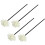8St Diffuser Sticks Bloemvorm Wit Voor Woonkamer En Slaapkamer 8
