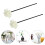 8St Diffuser Sticks Bloemvorm Wit Voor Woonkamer En Slaapkamer 11