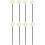 8St Diffuser Sticks Bloemvorm Wit Voor Woonkamer En Slaapkamer 5