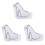 3St Duurzame DIY Transparant Hoge Voor En Chocolade 2
