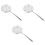 3St Rvs Filter Vergiet Skimmer Keuken Strainer 3