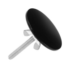 4Stk Stabile Ablauflochdeckel Schwarz Zur Und