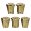 20Stk Mini Mülleimer Gold Mülleimer Desktop 1