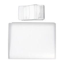 4Sets Schmuckaufbewahrung Buch Mit Robusten Transparenten PVC Taschen