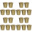 20Stk Mini Mülleimer Gold Mülleimer Desktop 5