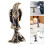 2Stk Messing Statue Retro Desktop Kunstdekoration 8