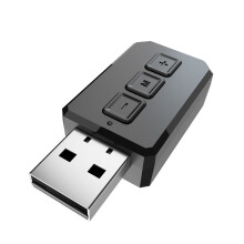 3Stk Drahtloser USB Audio Transmitter Schwarz Stabil Für Lautsprecher