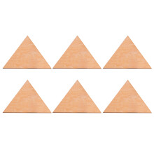 12Stk Unfertige Holzanhänger Für DIY Holzdeko Und Handarbeit