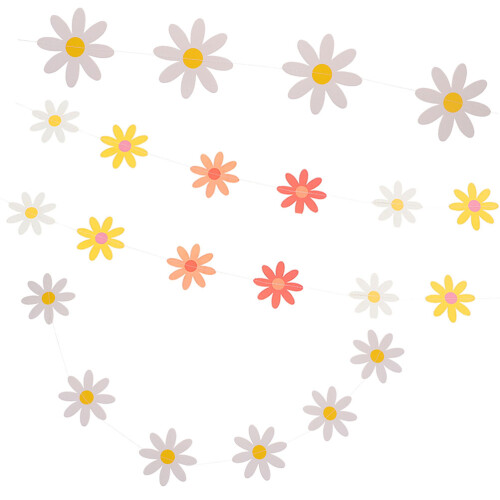 16Stk Papier Farbenfrohe Geburtstagsparty Deko 1