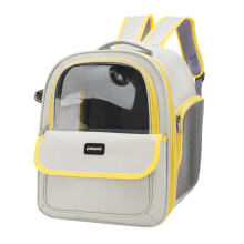 Cat Carrier Backpack with Breathable Mesh and Bubble Window, Large Capacity Pet Travel Backpack