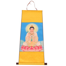 2Stk Dekorativer Wandteppich Guanyin Mehrfarbig Wandbild Für