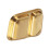 2Stk Geteiltes Essenstablett Gold Langlebig 11