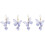 2Paare Ohrringe Damen Dangle Ohrringe Modeschmuck 4