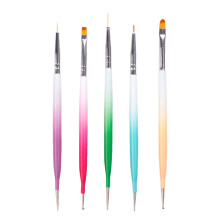 2Sets Nagelstifte Doppelseitig Bunt Für Präzise Nail Art Designs