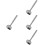 4Stk Meat Tenderizer Hammer Mallet Fleischzartmacher 8