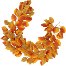 3Stk Gelbe Magnolienblatt Für Herbst Und