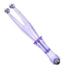 4Stk Tragbarer Finger Massager Roller Stk Material Mit Stahlstäben Lila