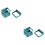 4Sets Blue PP Material Wall-Mounted Umbrella Shelf with Water Catcher 7