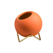 2Stk Kreativer Orange, Nordic Style Pflanztopf Für