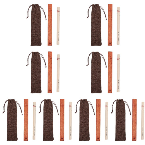 8Stk Duftstäbchen Halter Holz Aromatherapie Geschenk 2