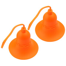 6Stk E27 Lampensockel Orange Vielseitig Anti-Aging Lampenteile