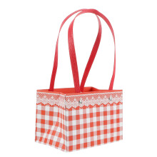 10Stk Dekorative Rote Blumenstrauß Verpackungstaschen Für