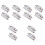12Stk Silber Drum Claw Hook Metall Drum Connector Ersatz 7