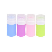 12Stk Flexible Make-Up Kosmetikspender Silikonflaschen Bunt Langlebig