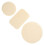 15Stk Fußmatten Plüsch Beige Mini Set 1