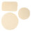 15Stk Fußmatten Plüsch Beige Mini Set 2