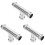 3Stk 3- Schlauchanschluss Adapter Langlebigem 4
