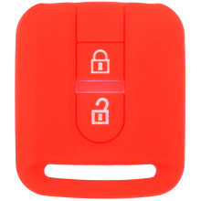 Rote Auto Schlüsselcover Silikon Fob Schutzhülle Schutz