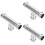 3Stk 3- Schlauchanschluss Adapter Langlebigem 8