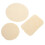 15Stk Fußmatten Plüsch Beige Mini Set 3