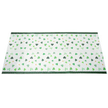 3Stk Dekorative Pe Tischdecke Grün St. Patrick's Day Party