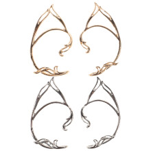 6Paare Silber Ohrschmuck Ear Wraps Ohrmanschetten Farben