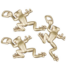 12Stk Messing Anhänger DIY Schlüsselanhänger Golden Retro