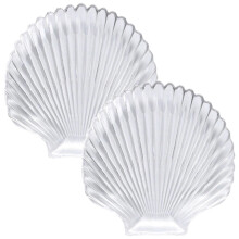 8Stk Transparentes Multifunktionales Snack- Obsttablett Aus