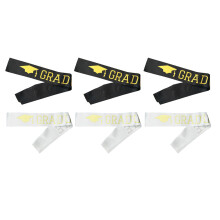 12Stk Abschlussdekor Accessoire Mit Leuchtendem Aufdruck